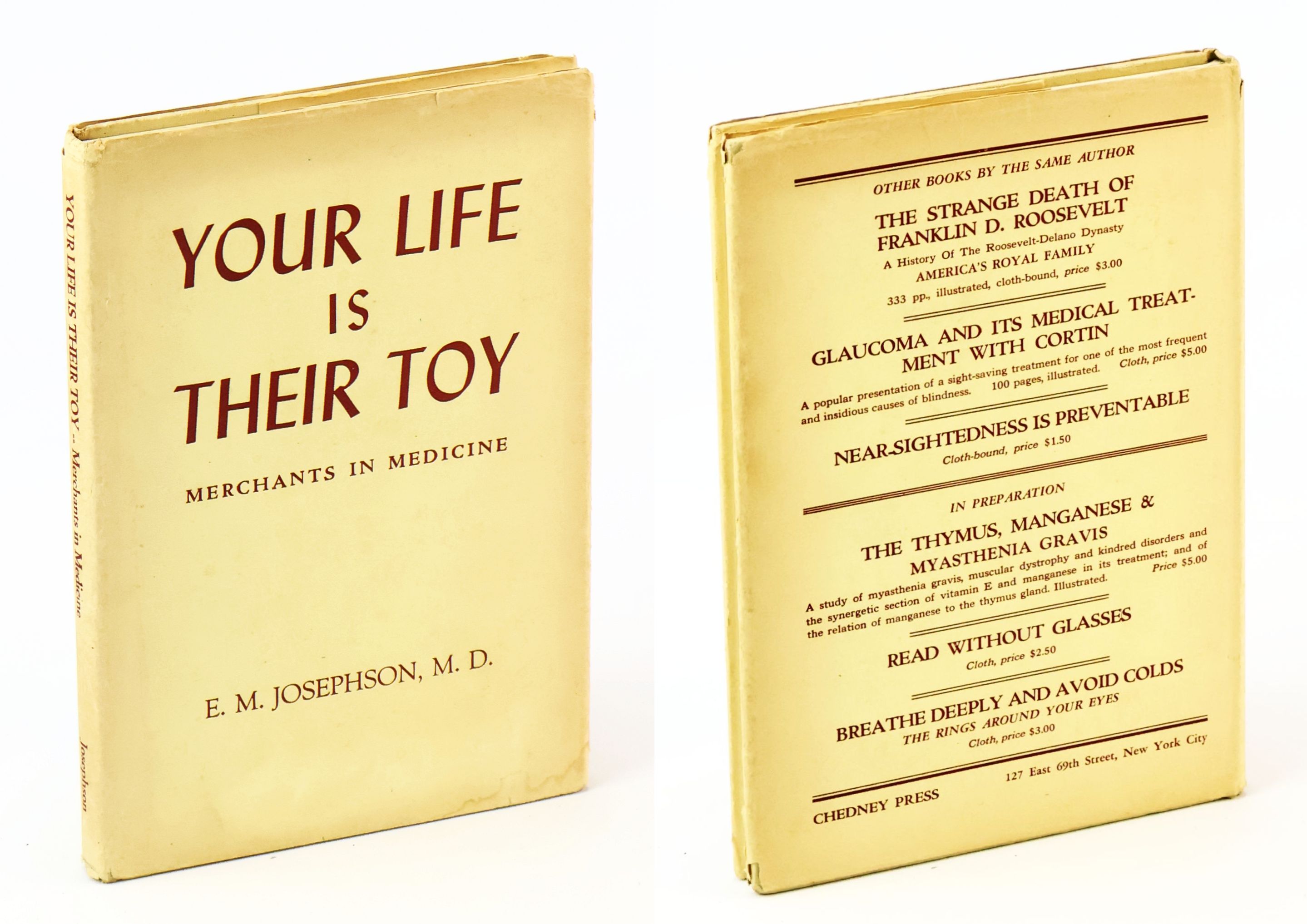 Image for Your Life Is Their Toy - Merchants in Medicine Your Life Is Their Toy - Merchants in Medicine