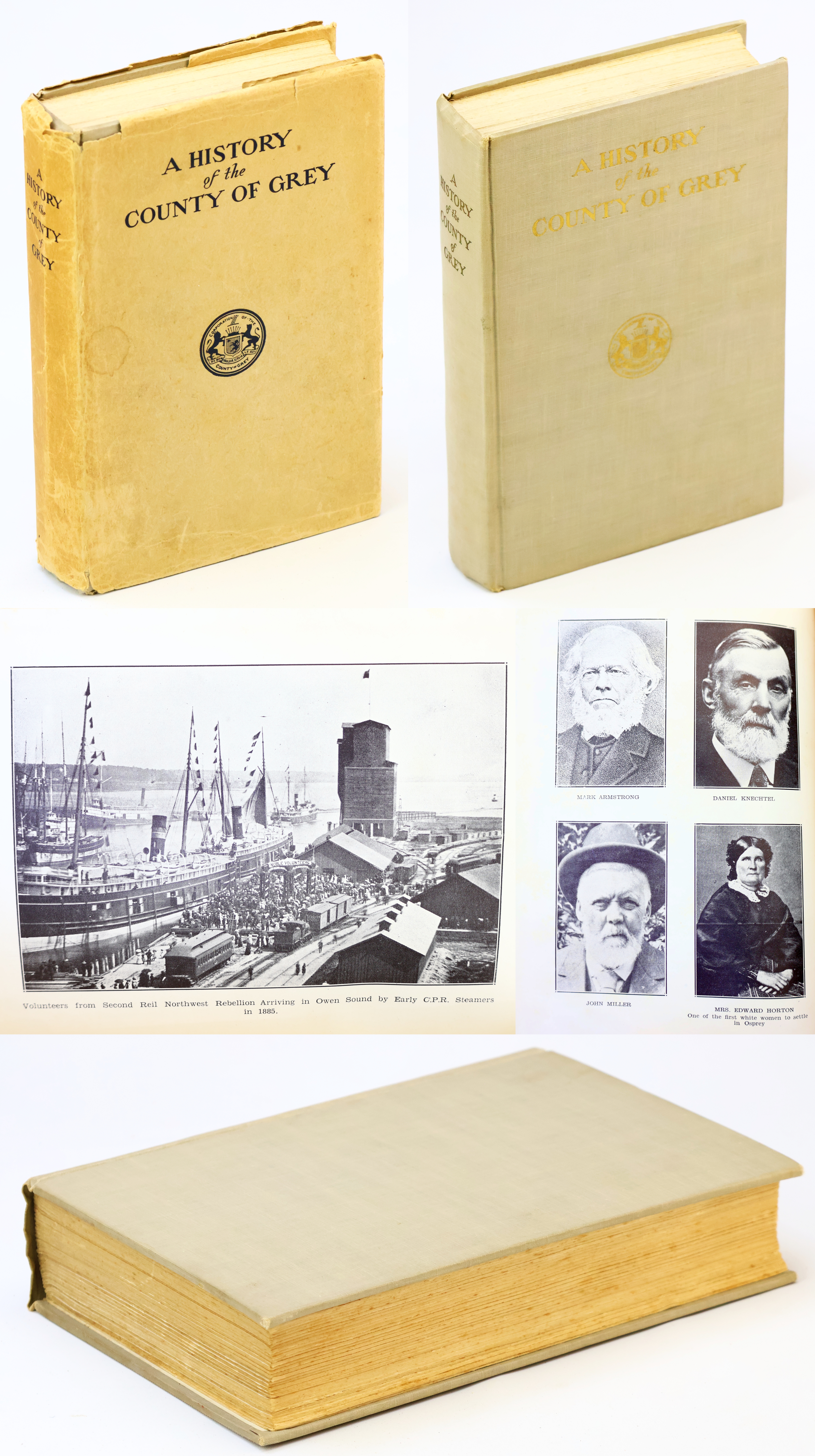 A History of the County of Grey [Ontario Local History]