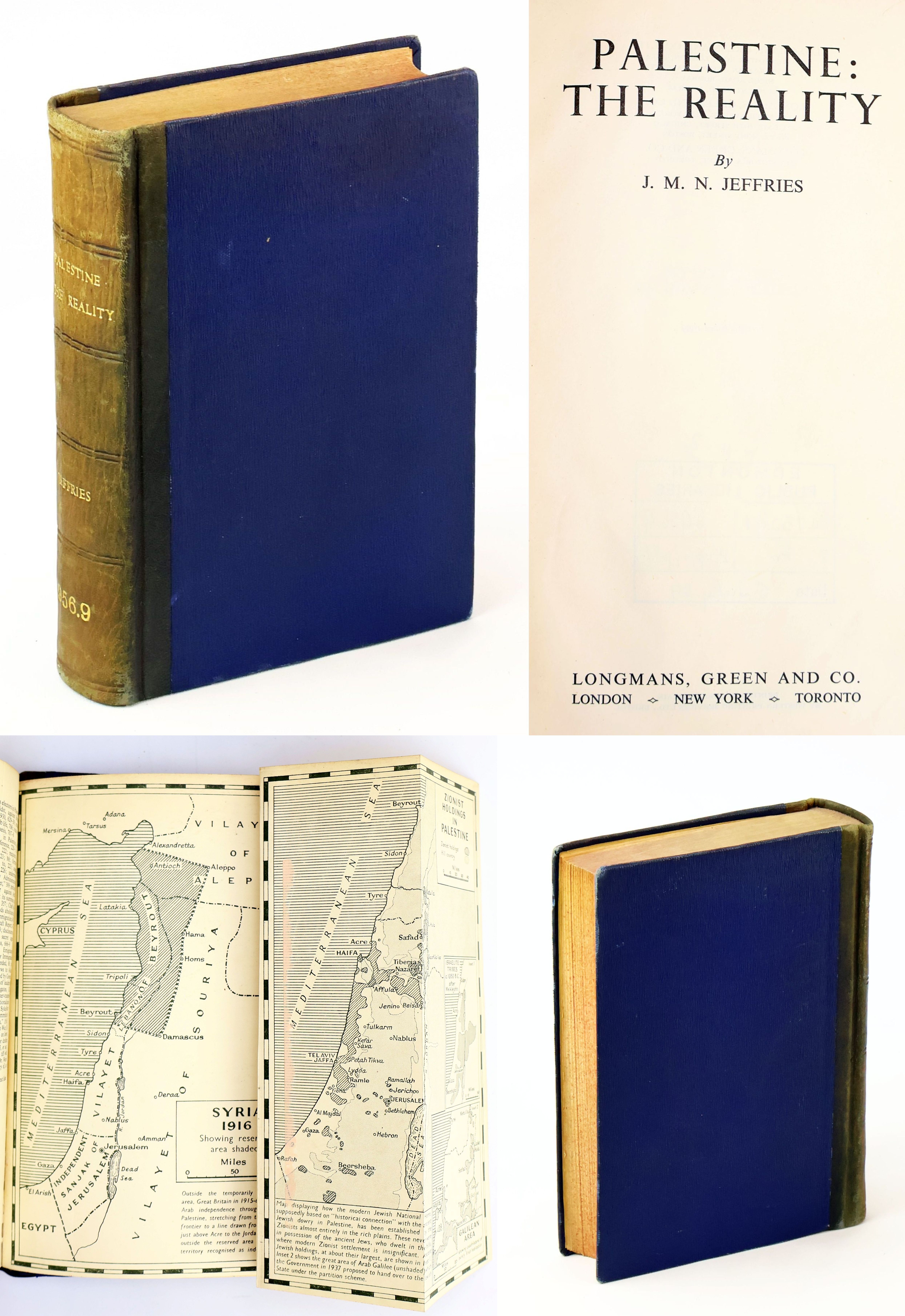 Palestine: The Reality [The Inside Story of the Balfour Declaration, 1917-1938]