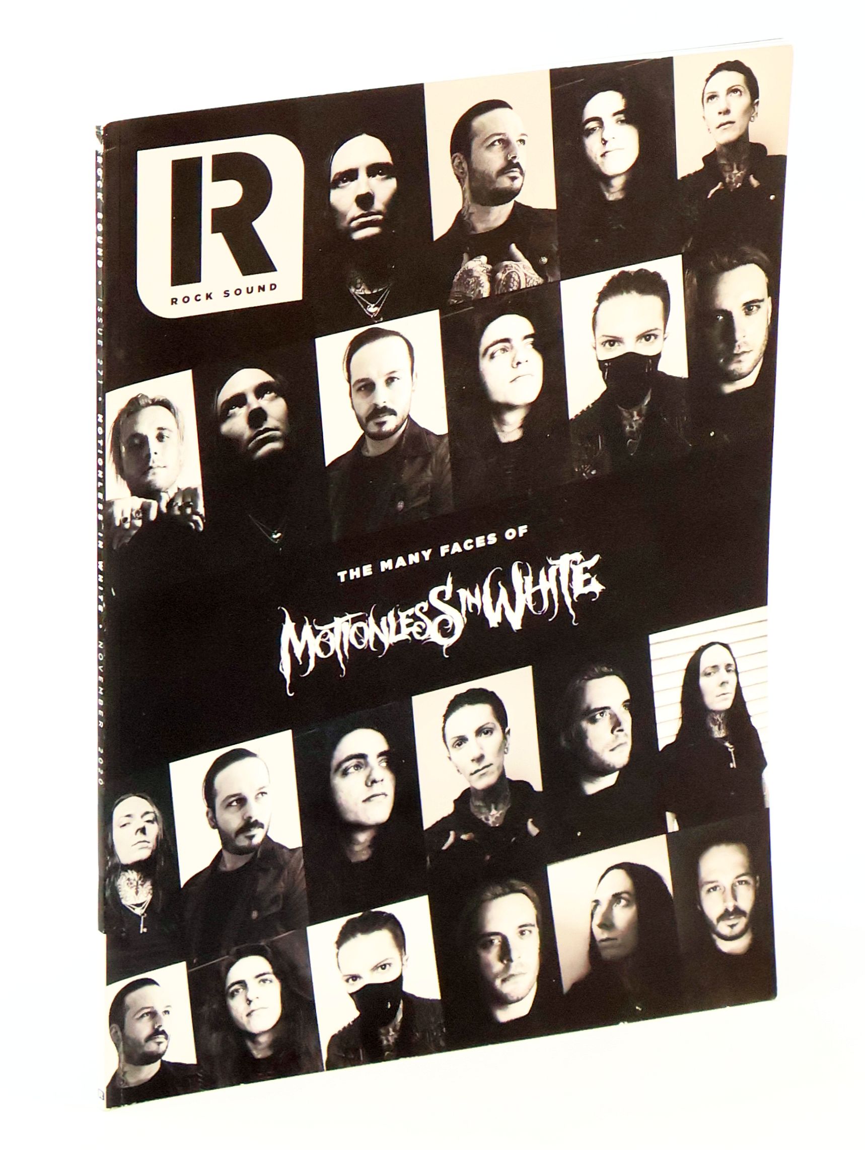 Rock Sound Magazine, Issue 271, November 2020 - Motionless in White Cover