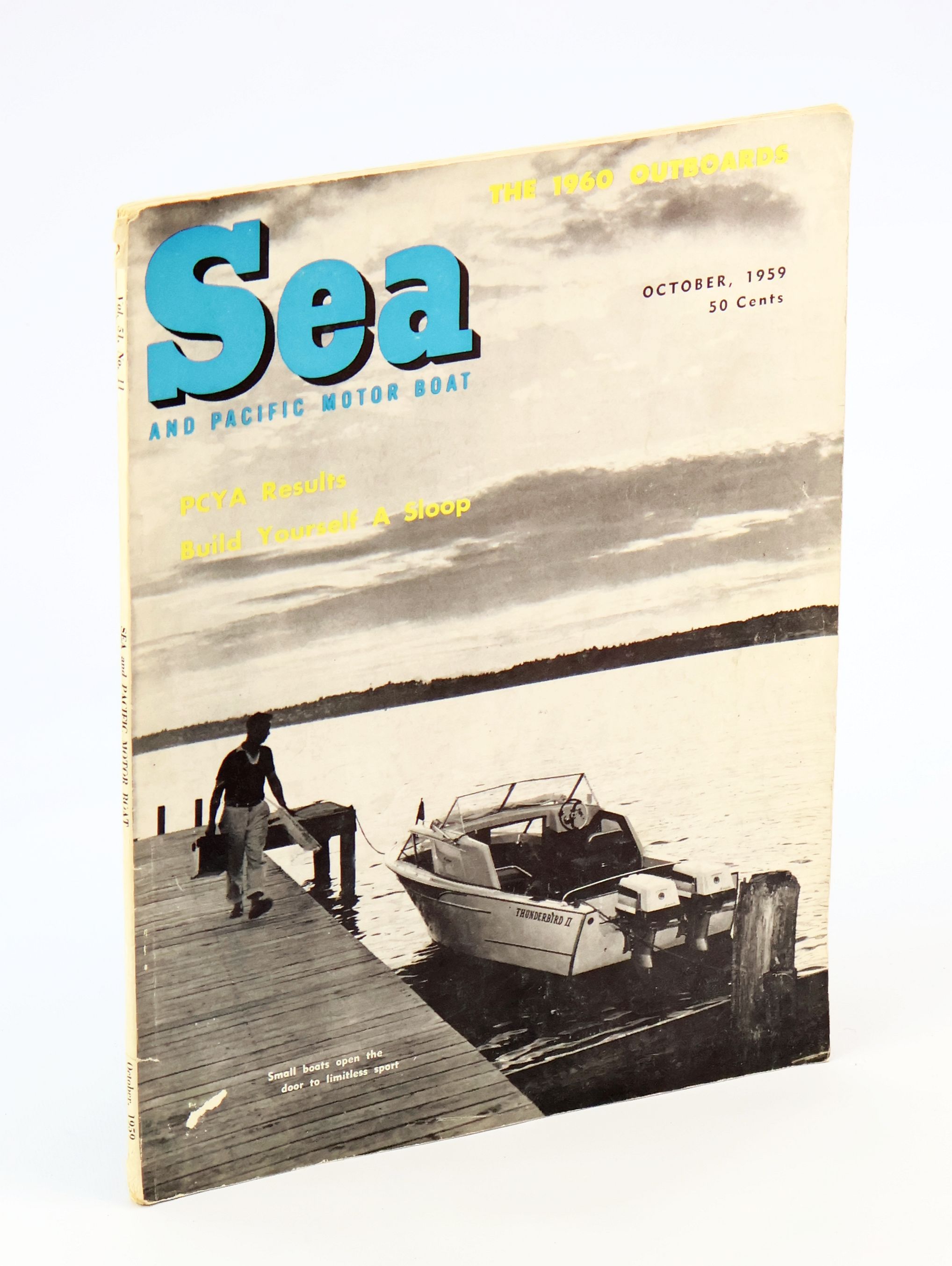 Image for Sea and Pacific Motor Boat Magazine, October 1959 - The 1960 Outboards Sea and Pacific Motor Boat Magazine, October 1959 - The 1960 Outboards