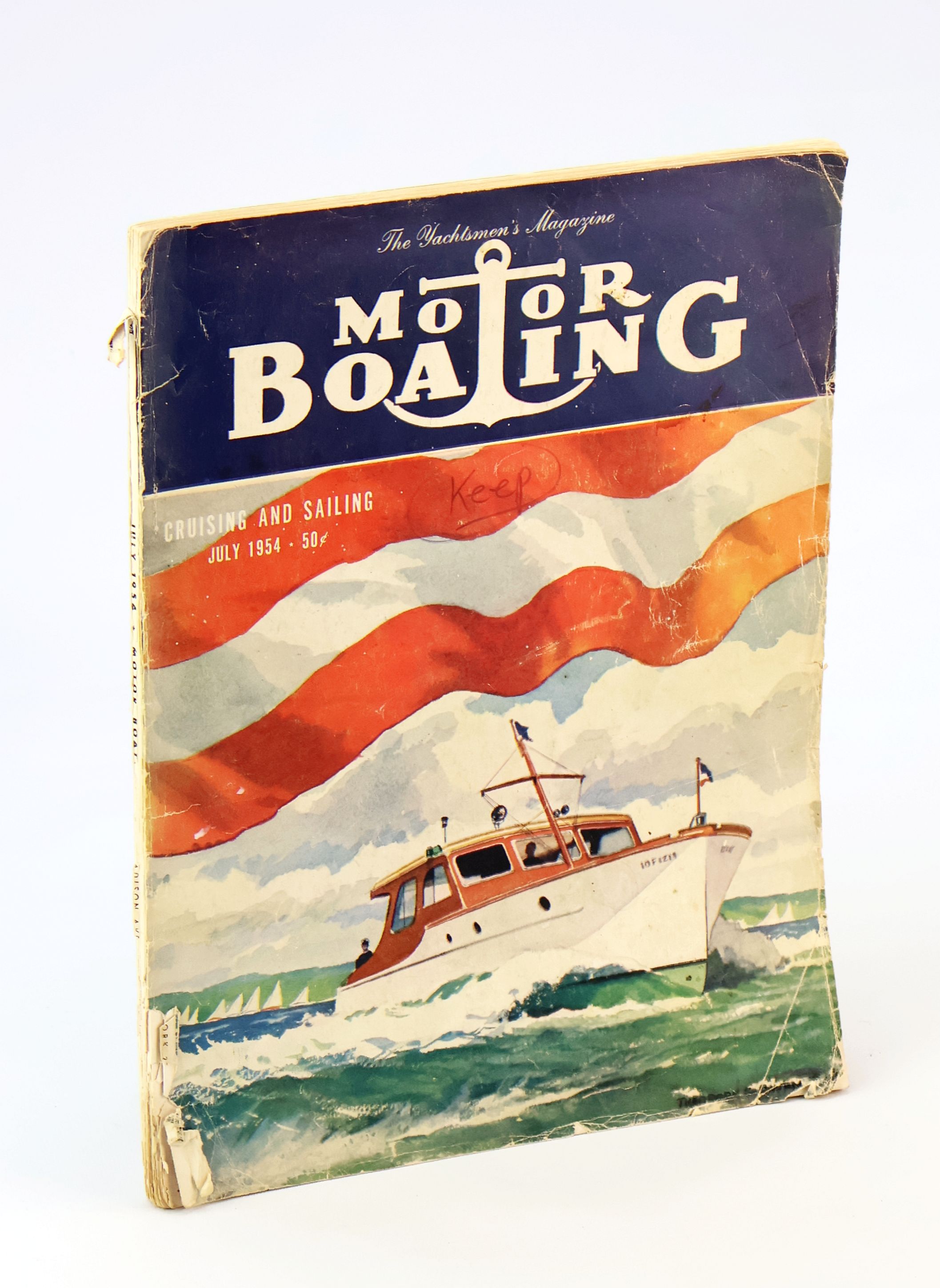 Image for Motor Boating - The Yachtsman's Magazine, July 1954 - Cruising & Sailing Issue Motor Boating - The Yachtsman's Magazine, July 1954 - Cruising & Sailing Issue