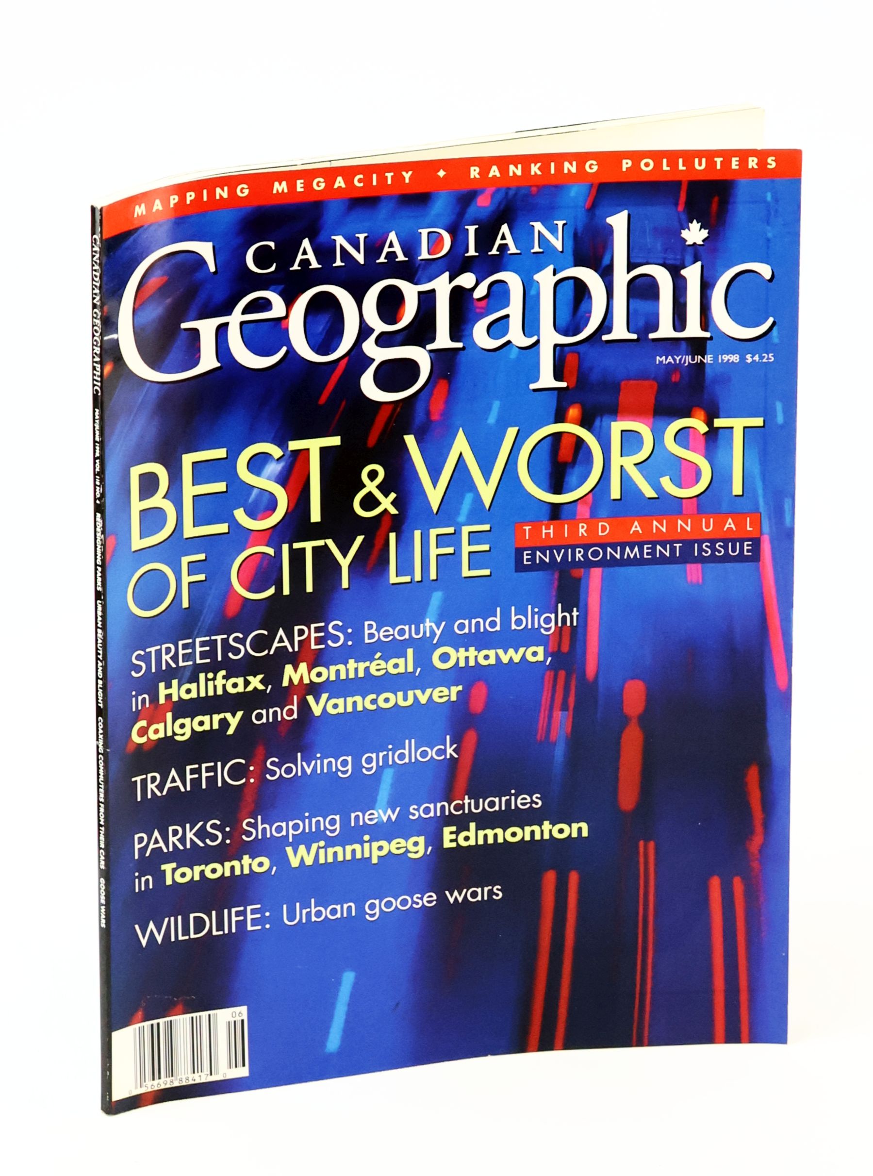Image for Canadian Geographic Magazine, May/June 1998 - Best and Worst of City Life Canadian Geographic Magazine, May/June 1998 - Best and Worst of City Life