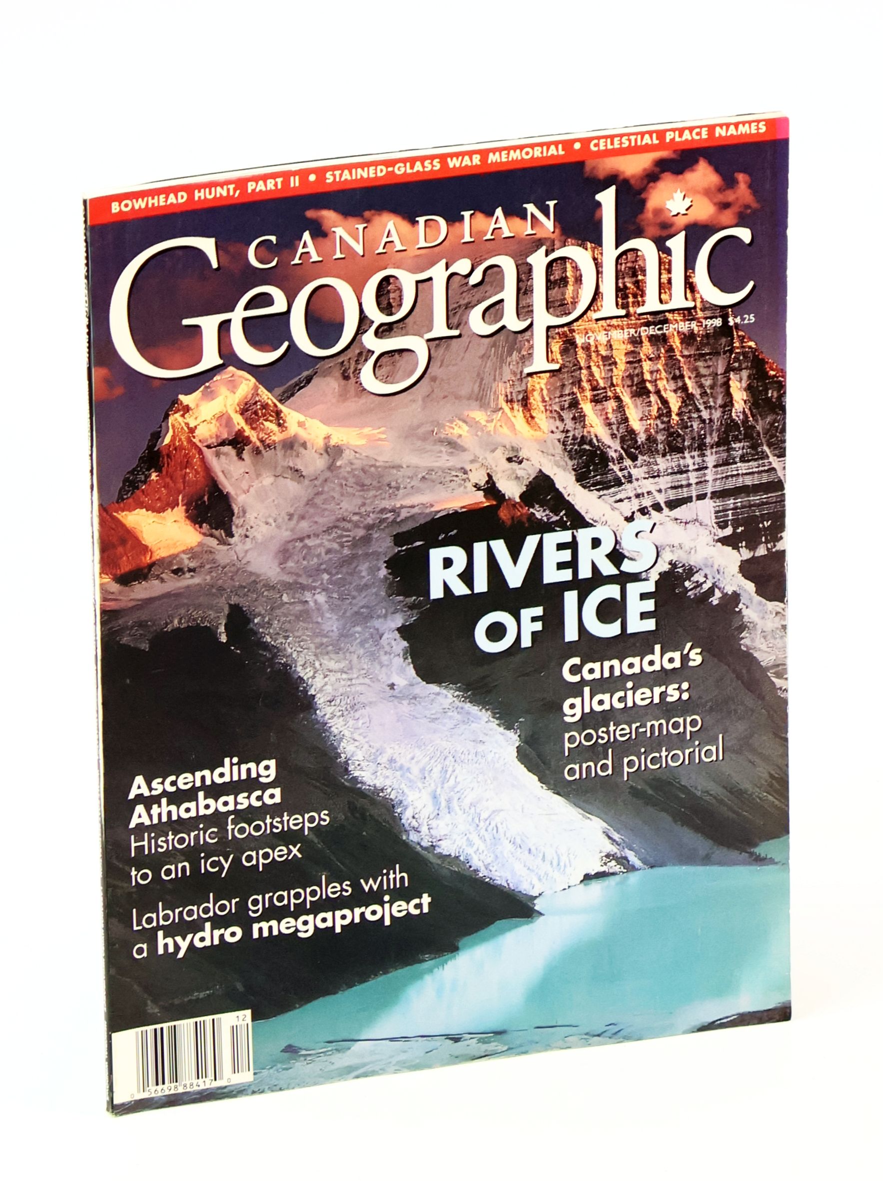 Image for Canadian Geographic Magazine, November/December 1998 - Canada's Glaciers Canadian Geographic Magazine, November/December 1998 - Canada's Glaciers