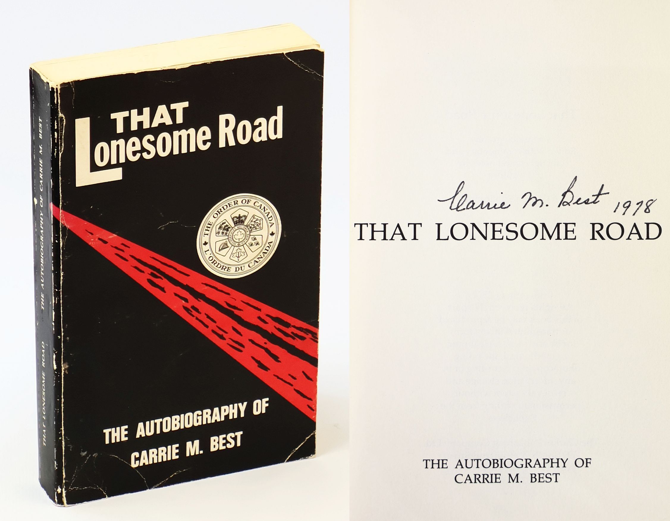 Image for That Lonesome Road - The Autobiography of Carrie M. Best That Lonesome Road - The Autobiography of Carrie M. Best