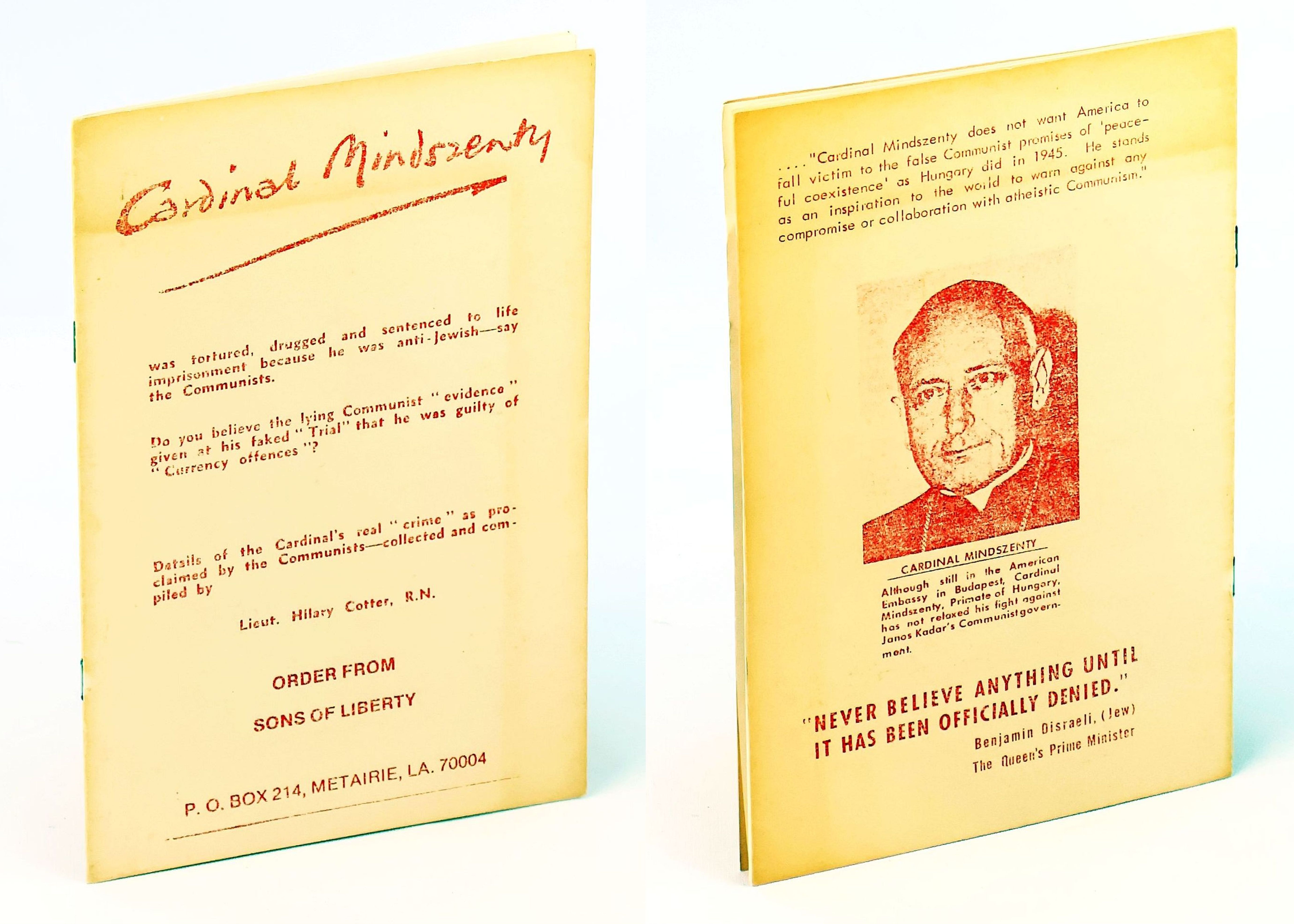 Image for Cardinal Mindszenty Cardinal Mindszenty