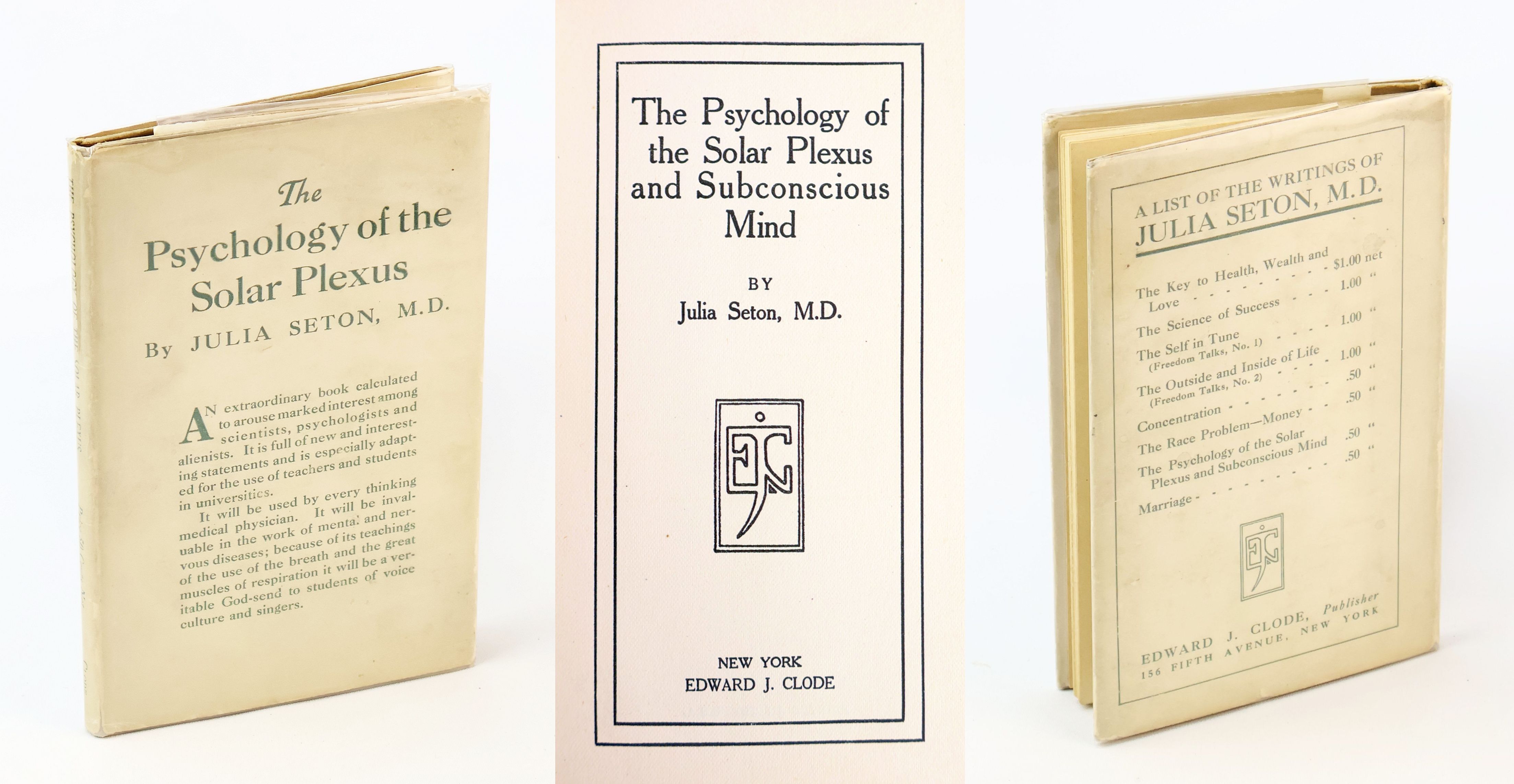 Image for The Psychology of the Solar Plexus and Subconscious Mind The Psychology of the Solar Plexus and Subconscious Mind