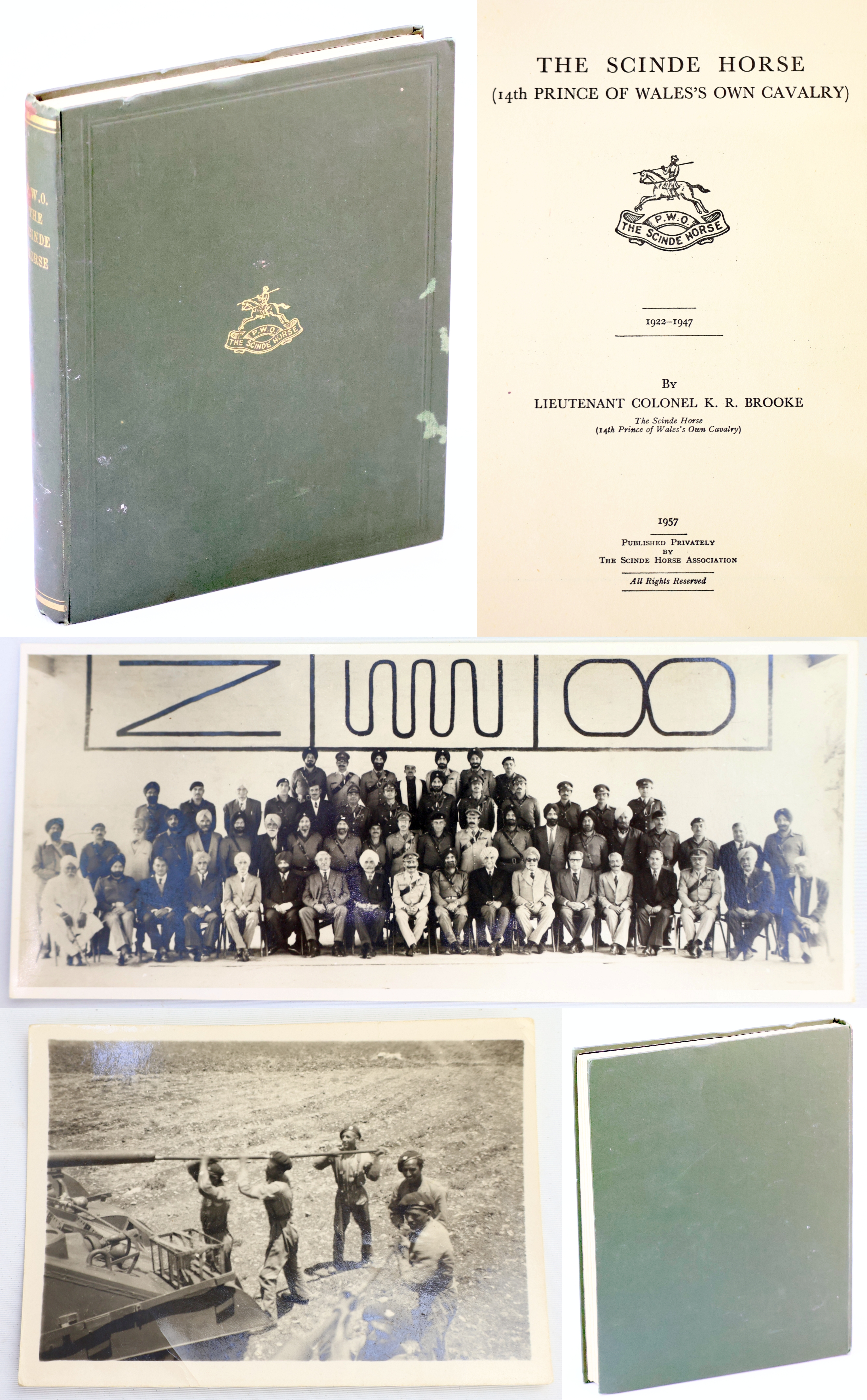 Image for P.W.O. The Scinde Horse (14th Prince of Wales's Own Cavalry) 1922-1947 P.W.O. The Scinde Horse (14th Prince of Wales's Own Cavalry) 1922-1947
