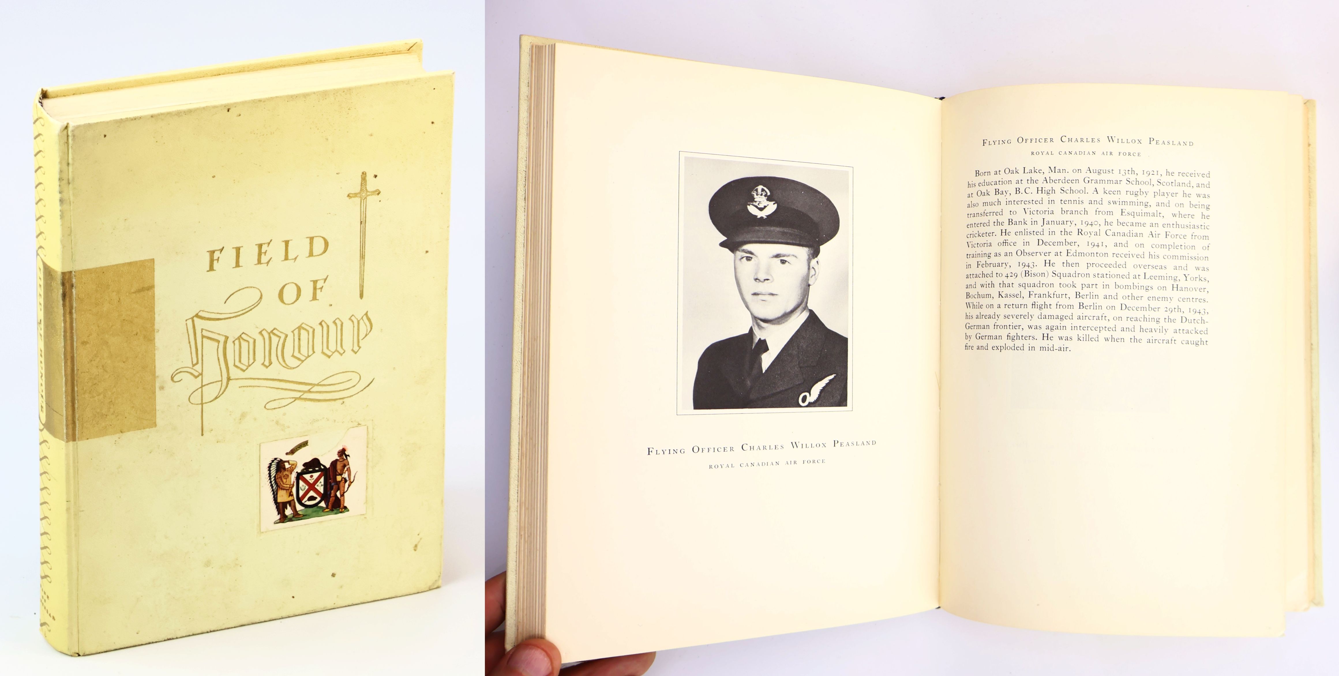 Field of Honour - The Second World War 1939-1945: A History of Bank of Montreal [BMO] Staff Who Served
