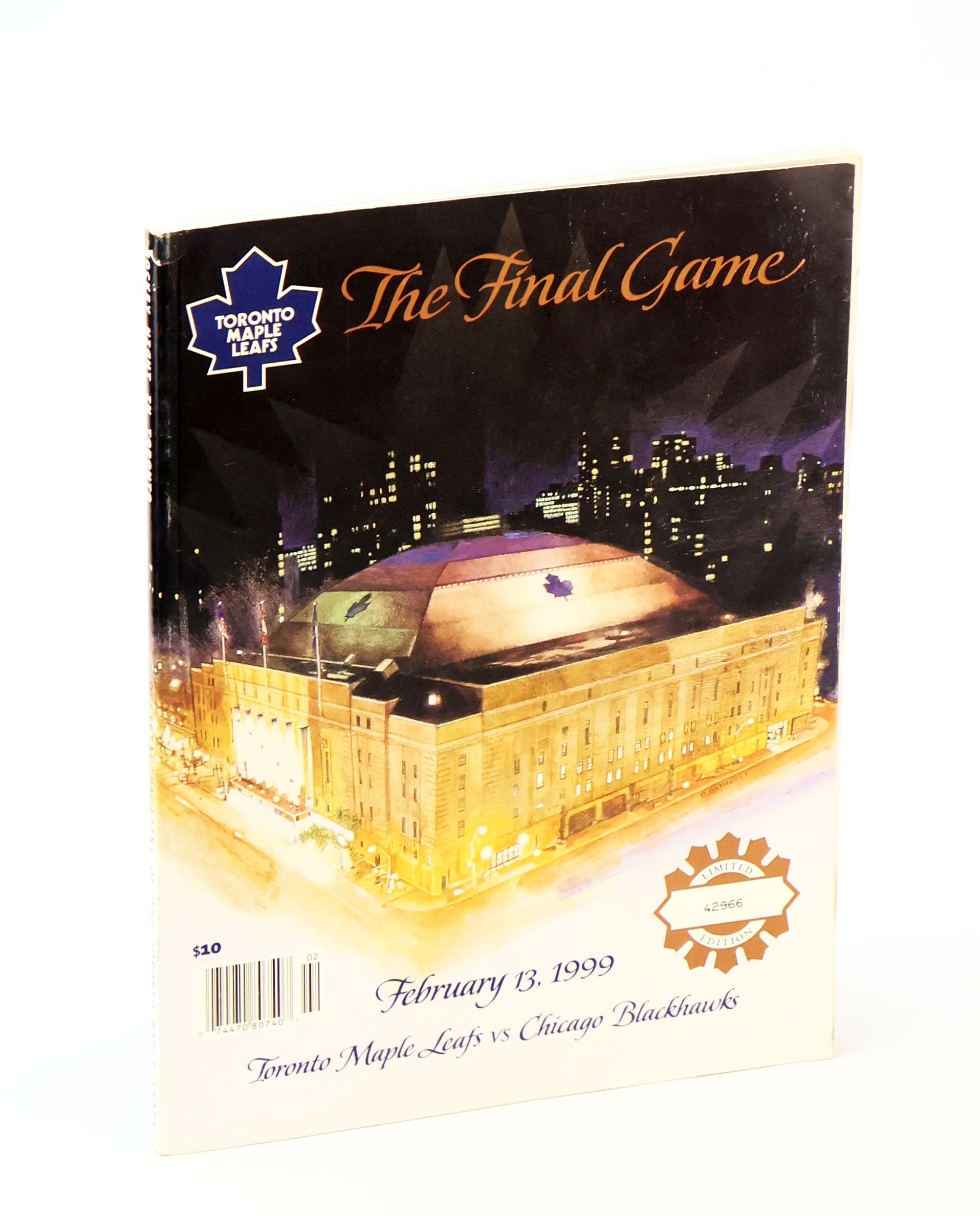 Image for Maple Leaf Gardens - The Final Game - February 13, 1999, Toronto Maple Leafs vs Chicago Blackhawks Maple Leaf Gardens - The Final Game - February 13, 1999, Toronto Maple Leafs vs Chicago Blackhawks