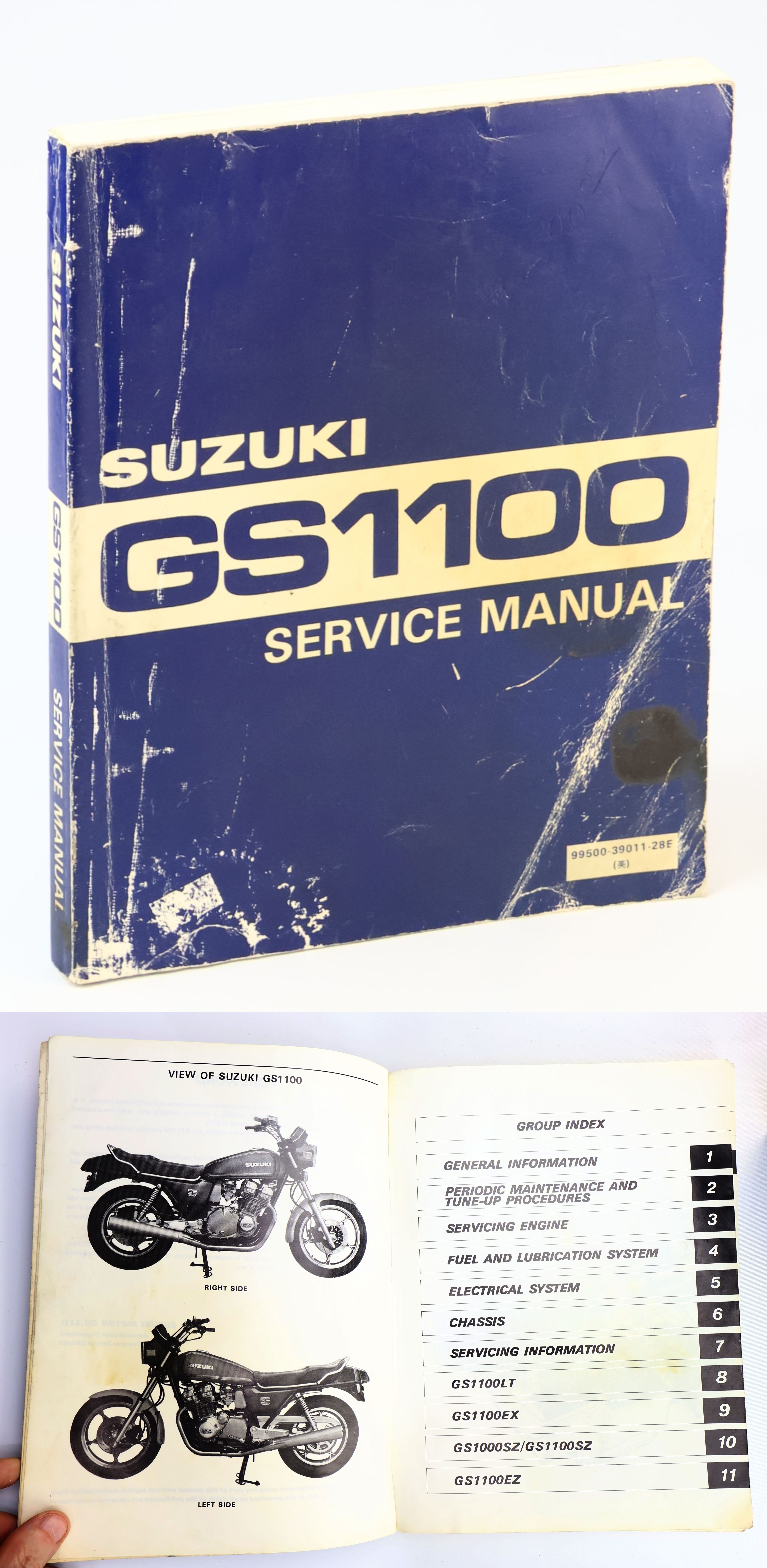 Image for Suzuki GS1100 Service Manual - Manual No. 99500-39011-28E Suzuki GS1100 Service Manual - Manual No. 99500-39011-28E