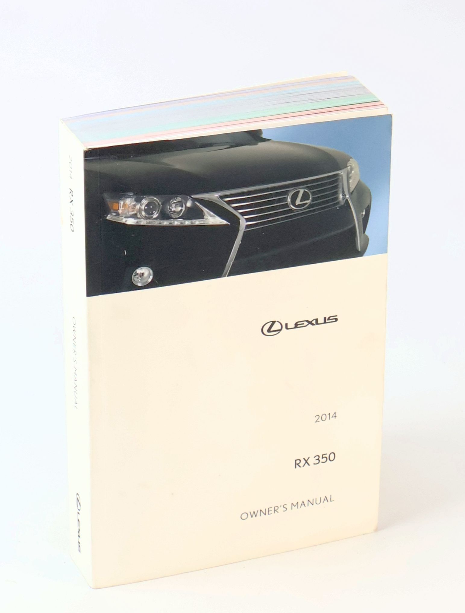Lexus 2014 RX 350 Owner's Manual (Publication No. OM48D08U, Part No. 01999-48D08)
