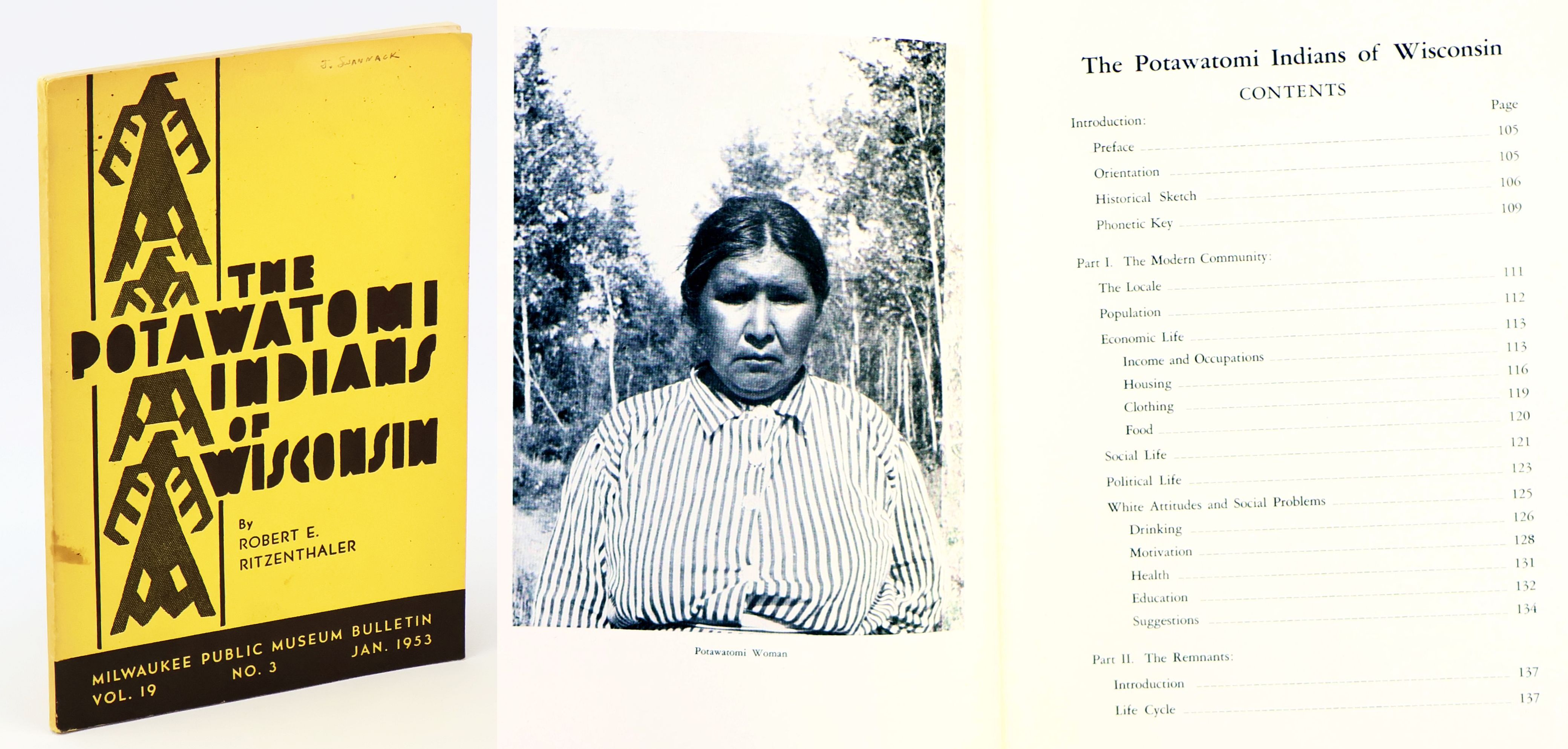 The Potawatomi Indians of Wisconsin - Milwaukee Public Museum Bulletin, Vol. 19, No. 3, January 1953