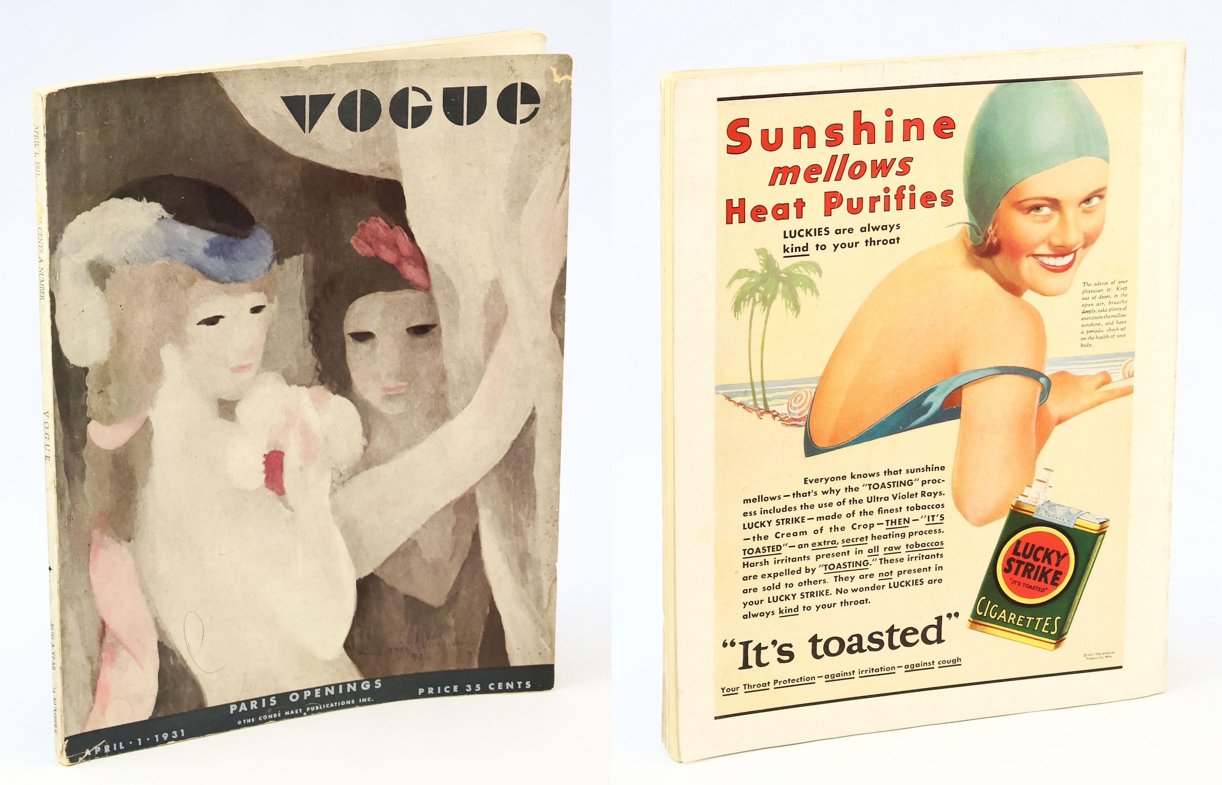 Vogue [U.S.] April 1, 1931, Vol. No. 77 No. 7, Whole No. 1409 - Paris Openings