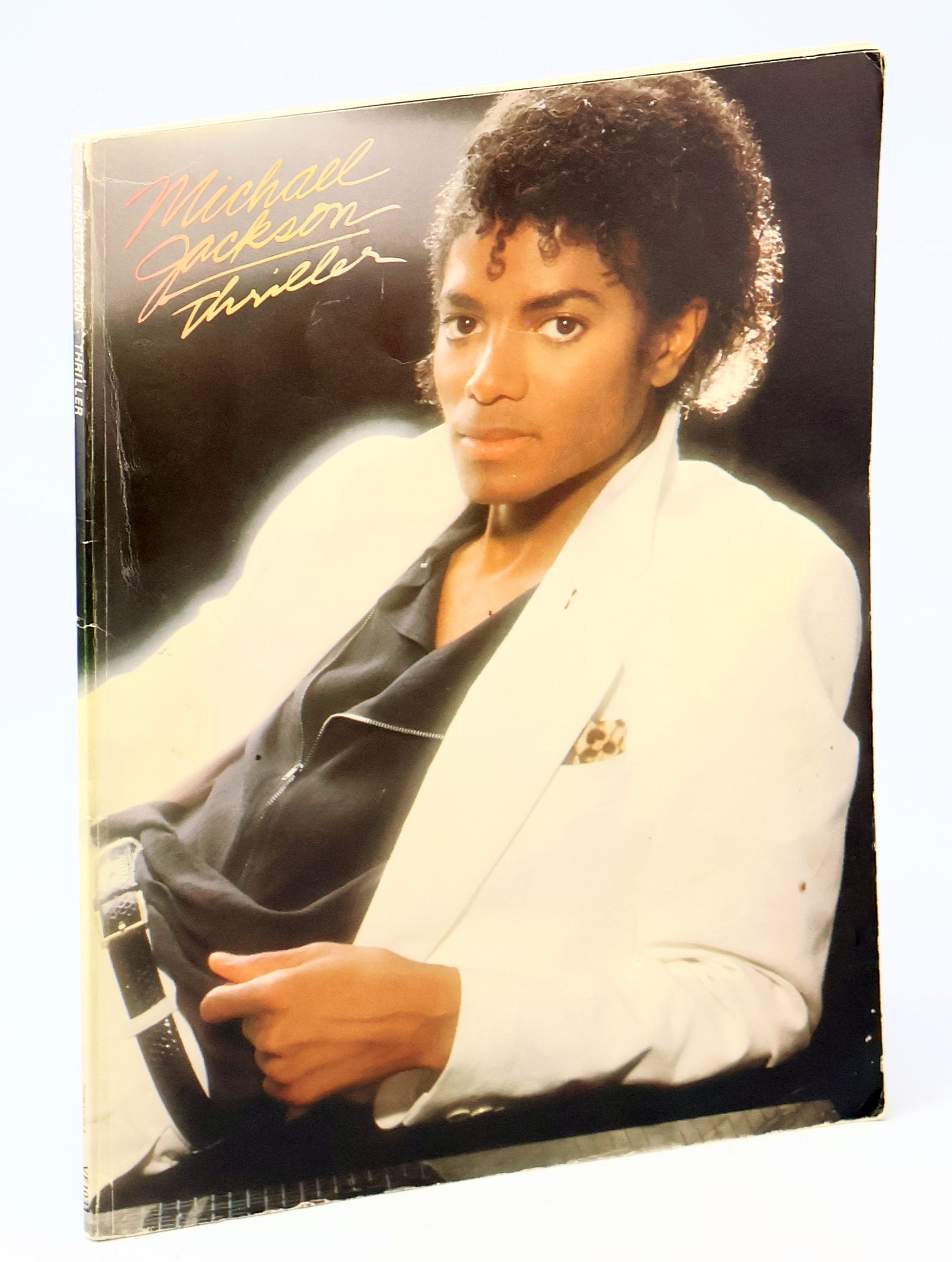 Michael Jackson - Thriller: Songbook with Piano Sheet Music, Lyrics and Guitar Chords