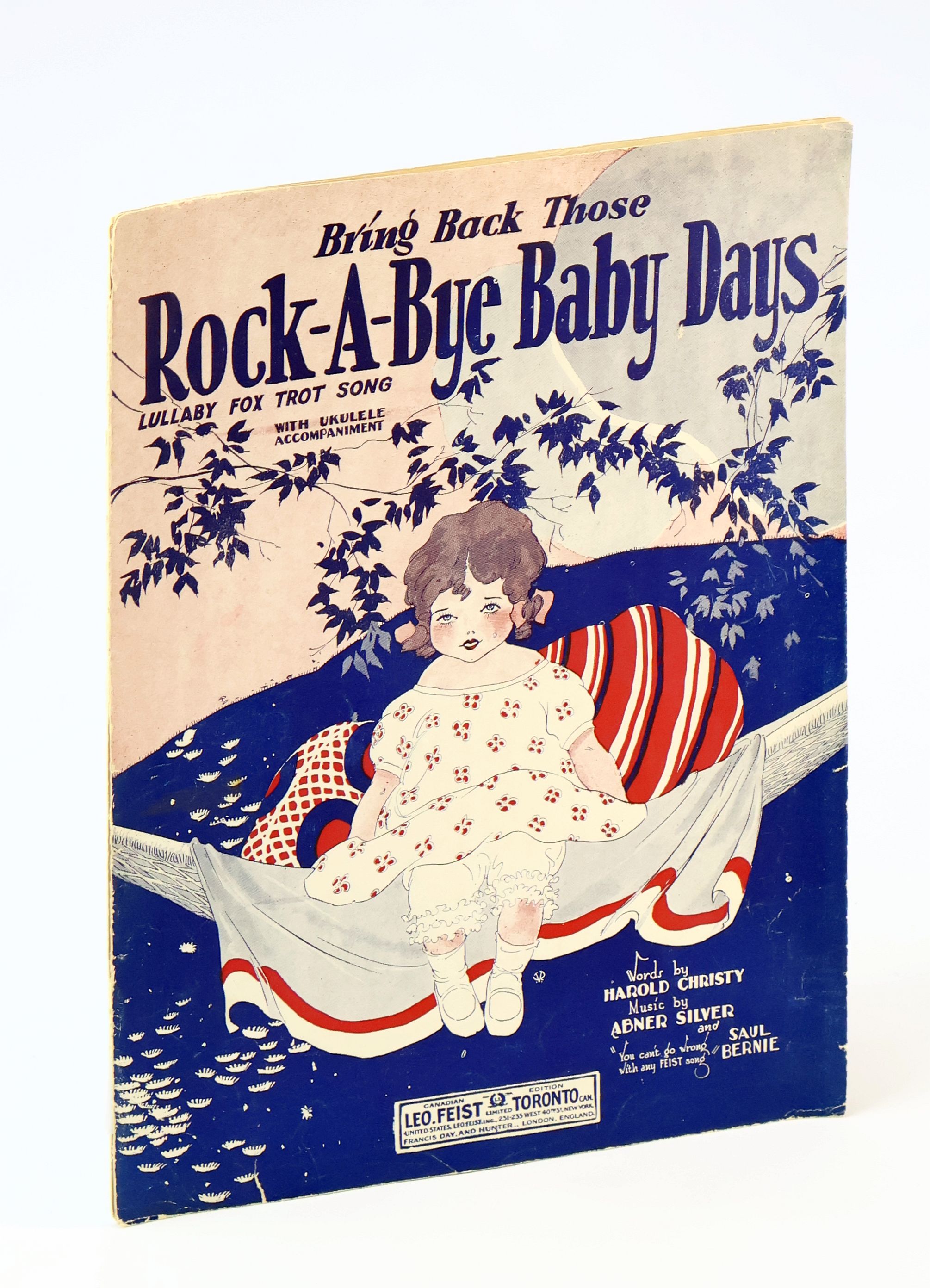 Image for Bring Back Those Rock-A-Bye Baby Days - Piano Sheet Music With Lyrics and Ukulele Chords: Lullaby for Foxtrot Bring Back Those Rock-A-Bye Baby Days - Piano Sheet Music With Lyrics and Ukulele Chords: Lullaby for Foxtrot